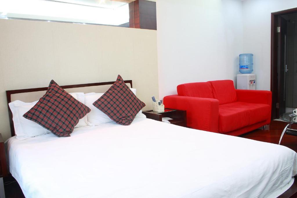 Shanghai Skiline World Union Service Apartment Екстер'єр фото