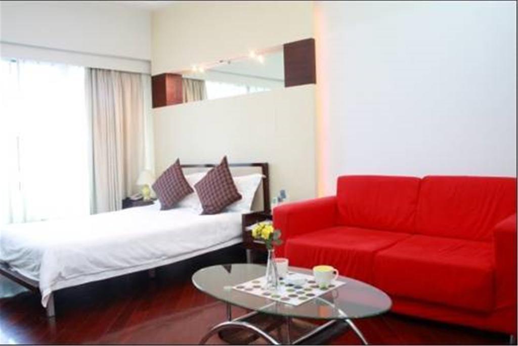 Shanghai Skiline World Union Service Apartment Екстер'єр фото