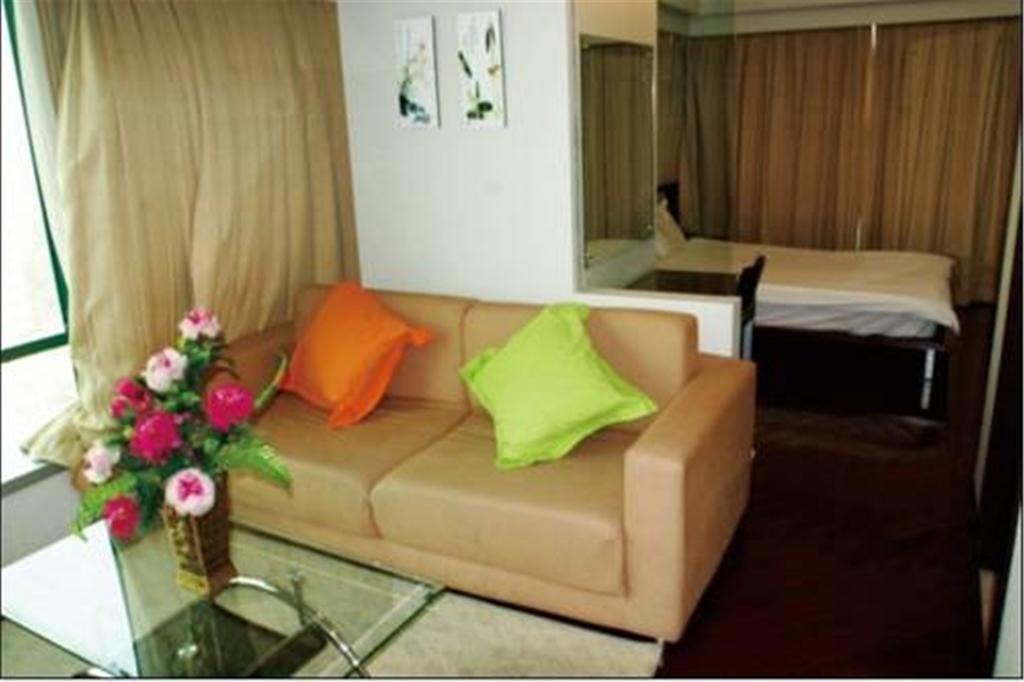 Shanghai Skiline World Union Service Apartment Екстер'єр фото