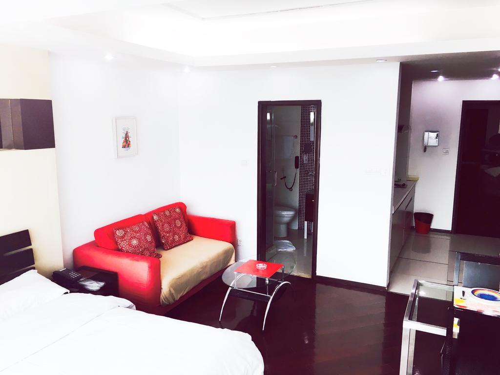Shanghai Skiline World Union Service Apartment Екстер'єр фото