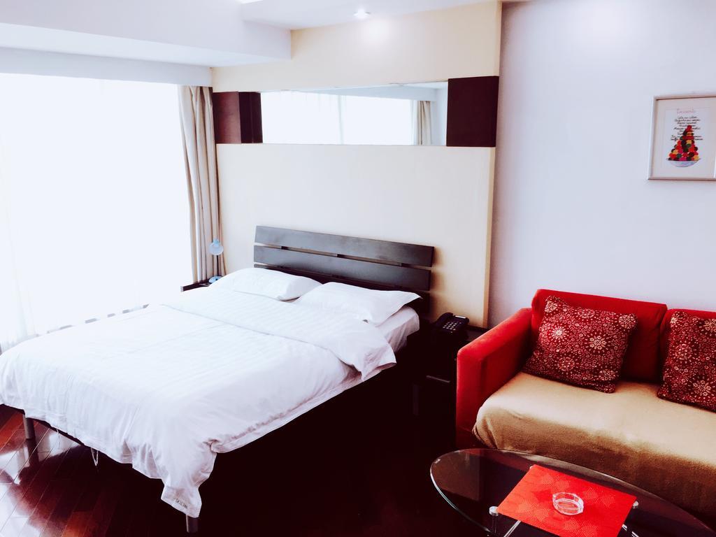 Shanghai Skiline World Union Service Apartment Екстер'єр фото
