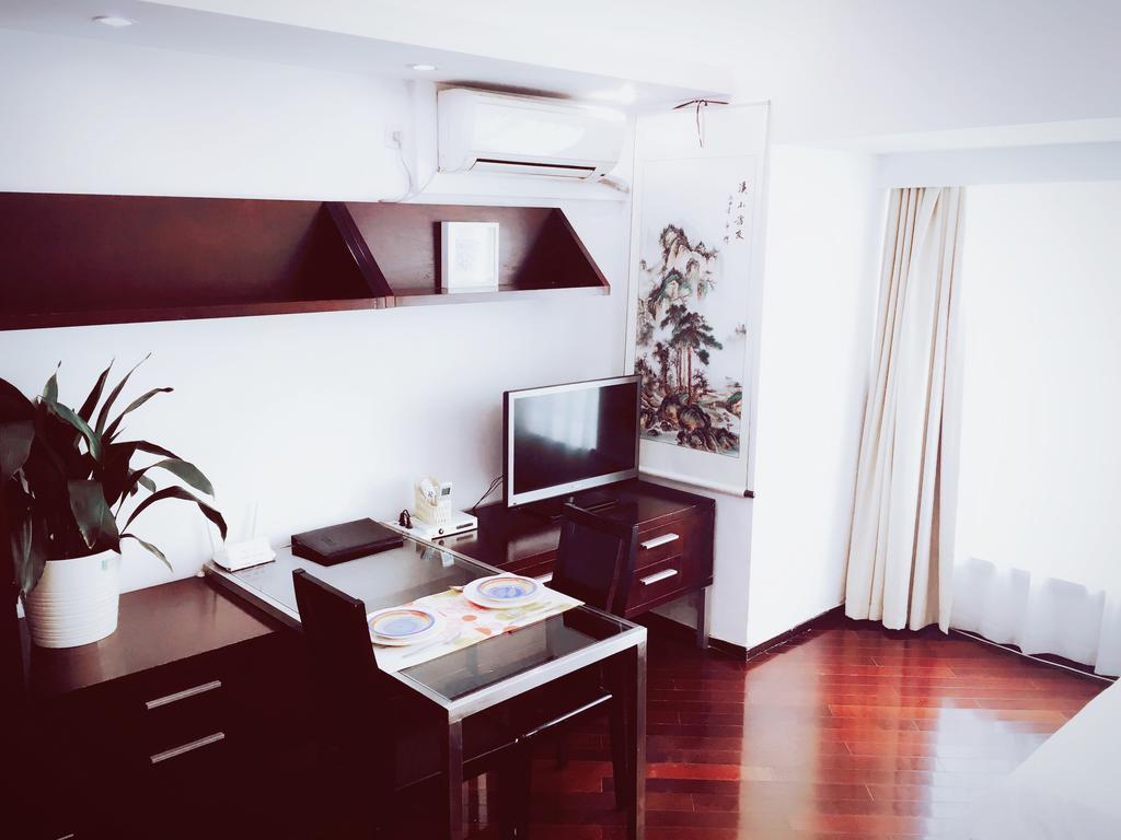 Shanghai Skiline World Union Service Apartment Екстер'єр фото
