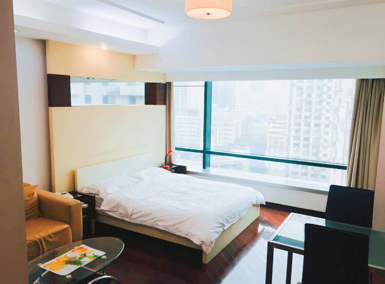 Shanghai Skiline World Union Service Apartment Екстер'єр фото