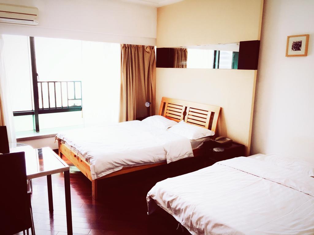 Shanghai Skiline World Union Service Apartment Екстер'єр фото