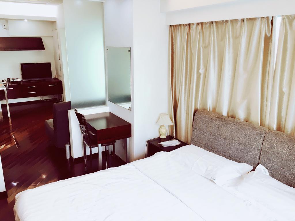 Shanghai Skiline World Union Service Apartment Екстер'єр фото