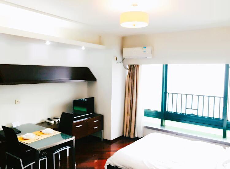Shanghai Skiline World Union Service Apartment Екстер'єр фото